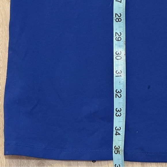 CALVIN KLEIN LOGO T-SHIRT DRESS SZ S BLUE - Picture 11 of 11